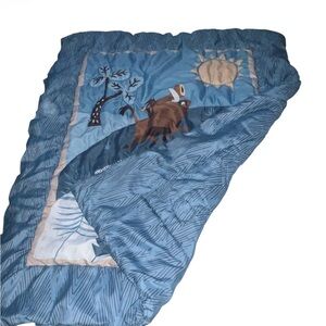 Blue Lion King Themed Bedding Baby Comfortable